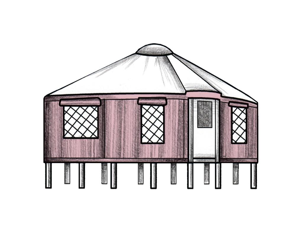 One-Bedroom Bungalow interior